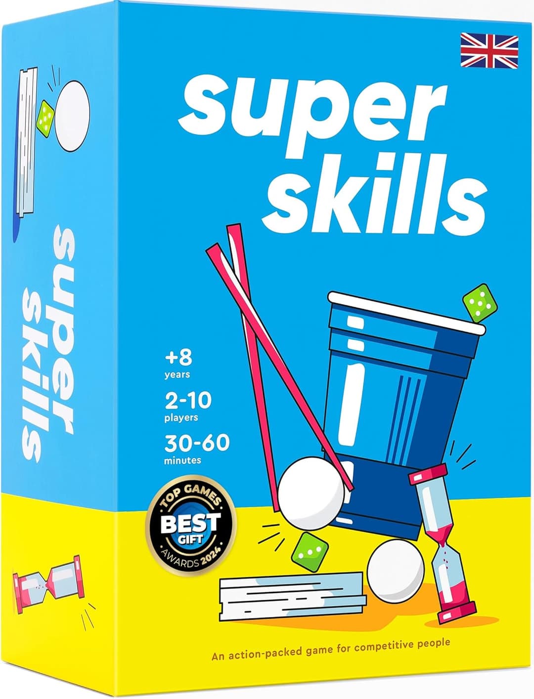 Super Skills Action Challenge Game – 120 Challenges for Groups