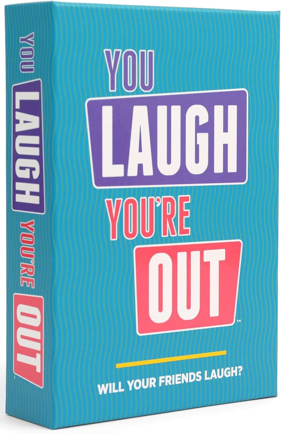 You Laugh You're Out Party Card Game for Families & Teens