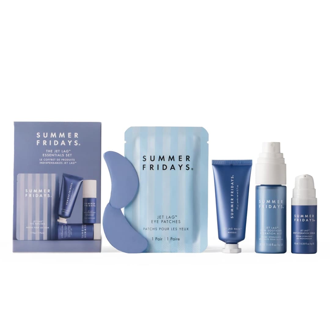 Summer Fridays Jet Lag Mini Hydrating Skin Care Gift Set (4 Count)